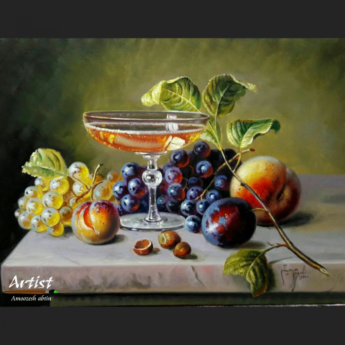 آموزش نقاشی میوه